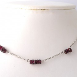 Sikert bevonzó, immunerősítő, tüdőerősítő, hangulatjavító gránát nyaklánc	 	Sikert bevonzó, immunerősítő, tüdőerősítő, hangulatjavító gránát nyaklánc