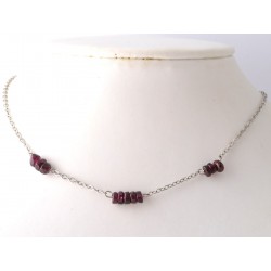 Sikert bevonzó, immunerősítő, tüdőerősítő, hangulatjavító gránát nyaklánc	 	Sikert bevonzó, immunerősítő, tüdőerősítő, hangulatjavító gránát nyaklánc