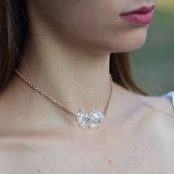 Bőrfiatalító, sejtregeneráló hegyikristály nyaklánc	 	Bőrfiatalító, sejtregeneráló hegyikristály nyaklánc