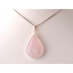 Rózsakvarc medál