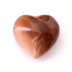 Polikróm jáspis szív dísztárgy - akaraterő, méregtelenítés Polikróm jáspis szív dísztárgy - akaraterő, méregtelenítés