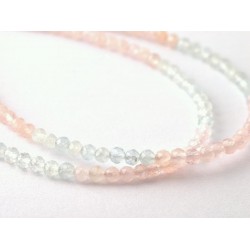 	Boldogsághozó, lelki egyensúlyt segítő akvamarin-morganit nyaklánc	