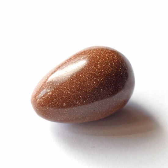 Negatív energiák ellen védő, önértékelést segítő goldstone ásvány tojás Negatív energiák ellen védő, önértékelést segítő goldstone ásvány tojás