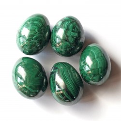 Malachit ásvány tojás
