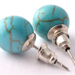 Türkenit fülbevaló Türkenit fülbevaló