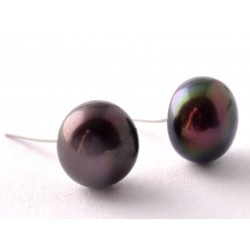 Tenyésztett gyöngy fülbevaló