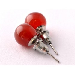 Női problémákon segítő, májat támogató karneol fülbevaló Női problémákon segítő, májat támogató karneol fülbevaló