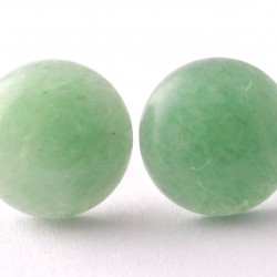 Félelmet elűző, nyugtató hatású aventurin fülbevaló	 	Félelmet elűző, nyugtató hatású aventurin fülbevaló