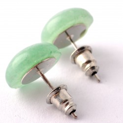 Félelmet elűző, nyugtató hatású aventurin fülbevaló	 	Félelmet elűző, nyugtató hatású aventurin fülbevaló