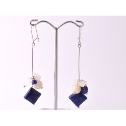 Lápisz lazuli fülbevaló