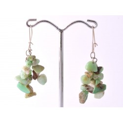 Krizopráz fülbevaló