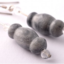 Védelmező, vérkeringésjavító, stresszoldó jáspis fülbevaló	 	Védelmező, vérkeringésjavító, stresszoldó jáspis fülbevaló