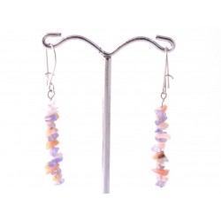 Opál-tanzanit fülbevaló Opál-tanzanit fülbevaló