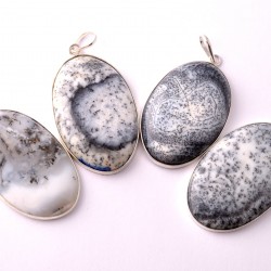 Merlinit - dendrit opál medál Merlinit - dendrit opál medál