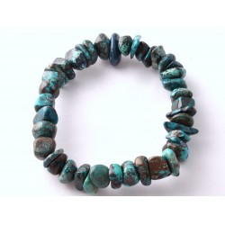 Quantum quattro - krizokolla karkötő nagyobb ásványgyöngyök Quantum quattro - krizokolla karkötő nagyobb ásványgyöngyök
