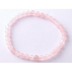 Rózsakvarc gyerek karkötő