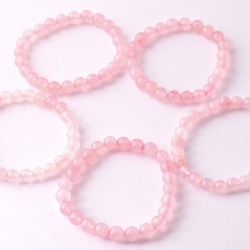 Rózsakvarc gyerek karkötő Rózsakvarc gyerek karkötő