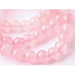 Rózsakvarc gyerek karkötő