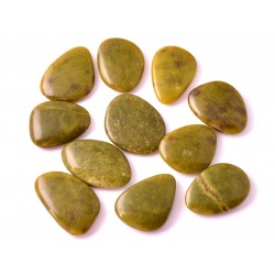 Jáde - korea jade marokkő lapos - szerencsehozó kő Jáde - korea jade marokkő lapos - szerencsehozó kő