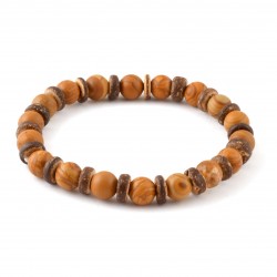 Képjáspis férfi karkötő