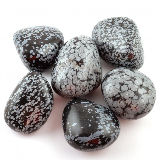 	Tisztánlátást segítő, spirituális erejű hópehely obszidián marokkő	