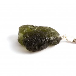 Eredeti moldavit ezüst medálakasztóval